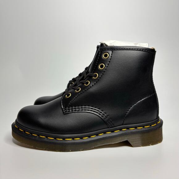 Dr. Martens Vegan 101 Felix Ankle Boots in Black - Picture 4 of 9